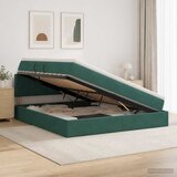  Krevet s od storage Tamnozelena 180 x 200 cm Baršun | shoptok.hr