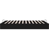  Otomanski krevet Crna 153 x 203 cm Baršun | shoptok.hr
