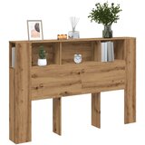 vidaXL Uzglavni ormarić Artisan hrast 160x18 5x103 5 cm izrađeno drvo Cijene