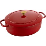 Ballarini BELLAMONTE OVAL CAST IRON POT 75003-566-0 - 5.5 LTR RED | shoptok.hr
