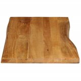 Stolna ploča 110x60x3,8cm od masivnog drva manga sa živim rubom | shoptok.hr