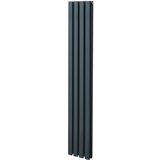 Monster ovalni stebričasti radiator – 1600 mm x 240 mm – antracitno siva, (21569747) Cene