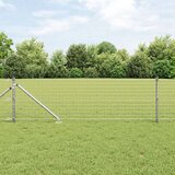  Stebri za ograjo s konico 52 kos Ø32 mm 80 cm Galvanizirano jeklo | Shoptok.si