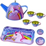  Metalni set za kavo ali čaj za igro - Enorog | Shoptok.si