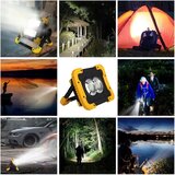  LED punjivi reflektor sa funkcijom powerbanke LED/20W/5V 4400 mAh IP44 crna/žuta | Eponuda.com