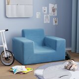  Dječja fotelja plava od mekanog pliša | shoptok.hr