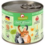 Granatapet Ekonomično pakiranje DeliCatessen 24 x 200 g - Kitten perad Cijene