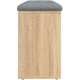  Klupa za cipele boja hrasta 102 x 32 x 50 cm konstruirano drvo | Eponuda.ba