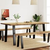 The Living Store Jedilna miza 150x90x75 cm trden akacijev les - Jedilna Miza, (21835766) | Shoptok.si