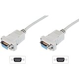Digitus serijski kabel [1x 9-polni ženski konektor D-Sub - 1x 9-polni ženski konektor D-Sub] 1.8 m bež Serijski kabel [1x D-SUB-vtičnica 9pol. - 1x D-, (20410733) | Shoptok.si