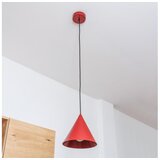  Visilica na sajli ETNA II 1xE27/15W/230V prečnik 18,5 cm crvena | Eponuda.com