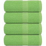 vidaXL Brisače za umivanje FROGN 4 kosi jabolčno zelene 30x30 cm 360 g/m², (5000307734) | Shoptok.si