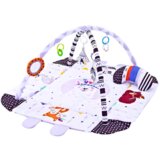  Izobraževalna podloga 4v1, kroglice, pentlje, obeski, ogledalo, črno-bela | Shoptok.si