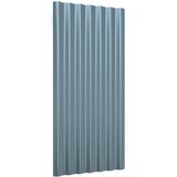 Krovni paneli 36 kom od pocinčanog čelika sivi 80 x 36 cm | Eponuda.com