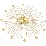  Zidni sat metalni 70 cm zlatni | Eponuda.ba