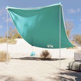 Nadstrešnica za plažu s pješčanim sidrima zelena 214 x 236 cm Cijene
