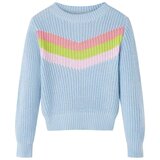  Dječji džemper pleteni plavi 128 | shoptok.hr