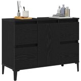  Kupaonski ormarić za sudoper Crni hrast 80 x 33 x 60 cm | Eponuda.ba