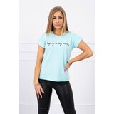 Kesi Shopping blouse is my cardio mint+black | ePonuda.com