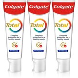 Colgate Total Whitening pasta za izbjeljivanje zuba 3 x 75 ml Cijene