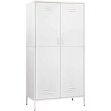 vidaXL ormar bijeli 90 x 50 x 180 cm čelični | shoptok.hr