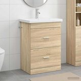  Set namještaja za kupaonicu Hrast sonoma 61 x 40 x 84,5 cm | shoptok.hr