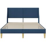  Krevetna konstrukcija Jednobojno Plava 120 x 190 cm tkanina | Eponuda.com