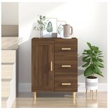  Komoda rjavi hrast 69,5x34x90 cm konstruiran les | Shoptok.si
