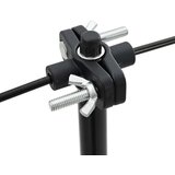  Stalak za metu Crna i bijela 82,5 x 51 x 150 cm Metal | shoptok.hr