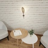  Zidno svetlo LOTUS 1xE14/10W/230V crno/bež | Eponuda.com