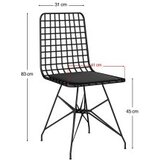 Hanah home trpezarijski sto i stolice Byzymk001 | ePonuda.com