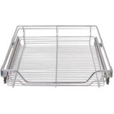  Žičane košare na izvlačenje 2 kom srebrne 600 mm | shoptok.hr