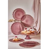 Hermia Set dezertnih tanjira, 7 komada, Ružičasti | Eponuda.com