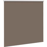 Rolo zavjesa za zamračivanje boje kave 150x175 cm Širina tkanine 146,6 cm Poliester | shoptok.hr