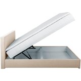 CARRYHOME POSTELJA Z VZMETNICO 120 cm x 200 cm , tekstil bež | Shoptok.si