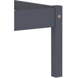  Okvir za krevet od masivne borovine sivi 180 x 200 cm | Eponuda.com