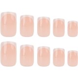 Nail HQ Square Umjetni nokti Elegant French 24 kom | shoptok.hr