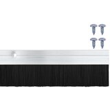  Skrbniki za vrata z vijaki 12 pcs srebrna 100 cm, (5000113314) | Shoptok.si