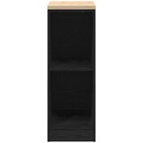  Garažni ormar za odlaganje crni 30x51x85 cm masivne borovine | shoptok.hr