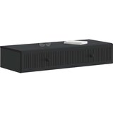 Stolna montirana na zid Crna 87 5 x 34 5 x 17 cm | shoptok.hr