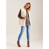Wool Fashion Italia Vest-AT-KZ-4102-1.20P-ecru | shoptok.hr