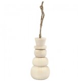  Leseni snežak - božični okras (leseni izdelki za dodelavo) | Shoptok.si