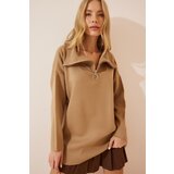  Sweater - Brown - Oversize Cene