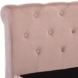  Posteljni okvir roza žamet 180x200 cm | Shoptok.si