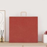  Papirnate vrećice 250 kom s ručkama crvene 54x15x49 cm | shoptok.hr
