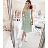 UR/CEO Green spaghetti strap dress Aubin | shoptok.hr
