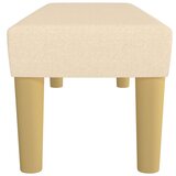  Klupa krem 100x30x30 cm od tkanine | shoptok.hr