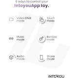 INTOYOU - pametni, vibrirajući prsten za penis i testise (plavi) | shoptok.hr