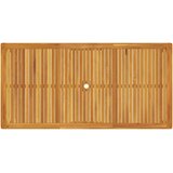  Vrtni stol 200 x 100 x 74 cm od masivnog bagremovog drva | shoptok.hr