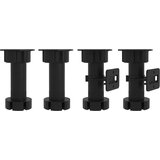 vidaXL Donji kuhinjski ormarić Kalmar sjaj bijeli konstruirano drvo | shoptok.hr